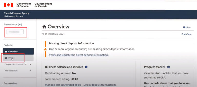 How To Use My CRA Business Account To Authorize A Representative