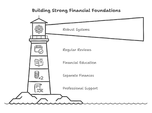 building strong financial foundation