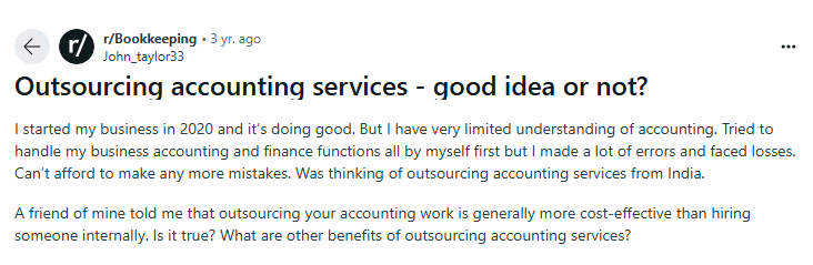 outsourcing accounting services conversation